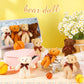 Hydren 156 Pcs Mini Bears Bulk 4.7 Inch Tiny Doll Stuffed Bear Animal Plush Toys Keychain For Graduation Kids Girls Boys Adults
