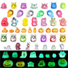 Sonwyoung 58 Pcs Luminous Mini Figures Glow In Dark Tiny Resin Figures Set Fairy House Diorama Accessories Ornament For Garden D