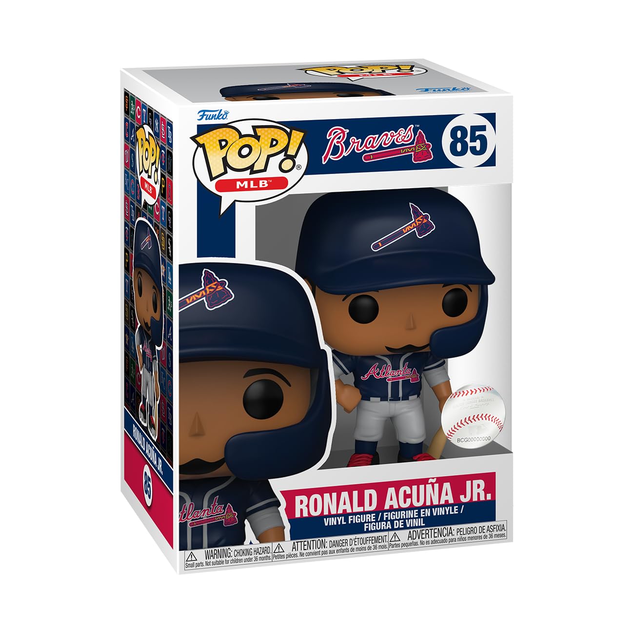 Funko Pop! Mlb: Braves - Ronald Acuna Jr. - (Alt) - Collectable Vinyl Figure - Gift Idea - Official Merchandise - For Kids & Adults - Sports Fans - Model Figure For Collectors And Display