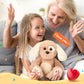 Cozyworld Heartbeat Puppy Recordable Dog Stuffed Animals 30 Sec Heart Voice Recorder Plush Toy Stuffed Animal Soft Fuzzy Doll Gifts Messages Playback For Kids Birthday Children'S Day