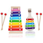 ToddlerS Step Wooden Xylophone (5 & 8 Notes) Combo | Wooden Musical Instrument Piano Toy | Educational Toy For Babies And Toddl