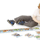 The Letter Train Puzzle Strips