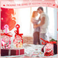 Chumia 85-Piece Valentine's Day I Dig You Shovels with Stickers, Tags, and Candy Bags for Party Favors