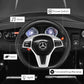 Olakids Kids Ride On Car With Remote Control, 12V Licensed Mercedes Benz Gla45 Electric Vehicle For Toddlers, Battery Powered Toy With Music, Usb, Mp3, 2 Speeds, Wheels Suspension, Led Lights (Black)