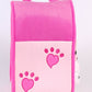 Unipak Plush Dog House Gift Bundle - 12" Carrying Case with 5 Stuffed Dogs & Mini Figures, Pink, Model 7166PD B