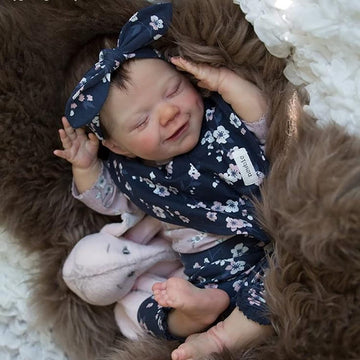 Zlgkjk Reborn Baby Dolls, 18' Realistic Newborn Baby Dolls Girl With Soft Vinyl Silicone Full Body, Lifelike Sleeping Baby Dolls For Girls, Reborn Baby Doll Gift Set For 3+ Year Old Kids