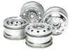 Tamiya TAM51588 51588 Rc On-Road Racing Truck Wheels for Man Tgs Trucks, Brown