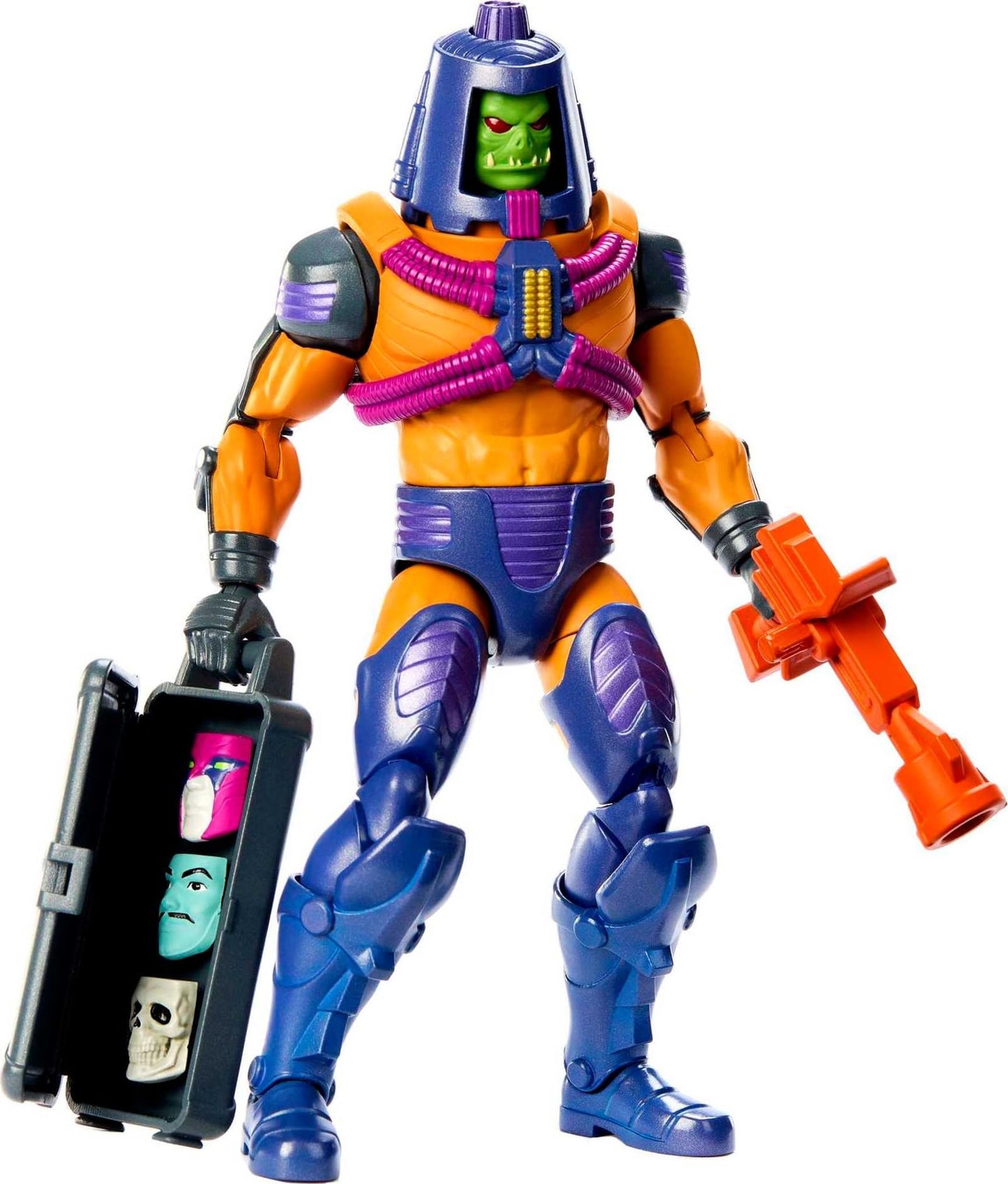 Masters Of The Universe Masterverse Action Figure, Man-E-Faces Toy Collectible With Articulation & Accessories, 7 Inch