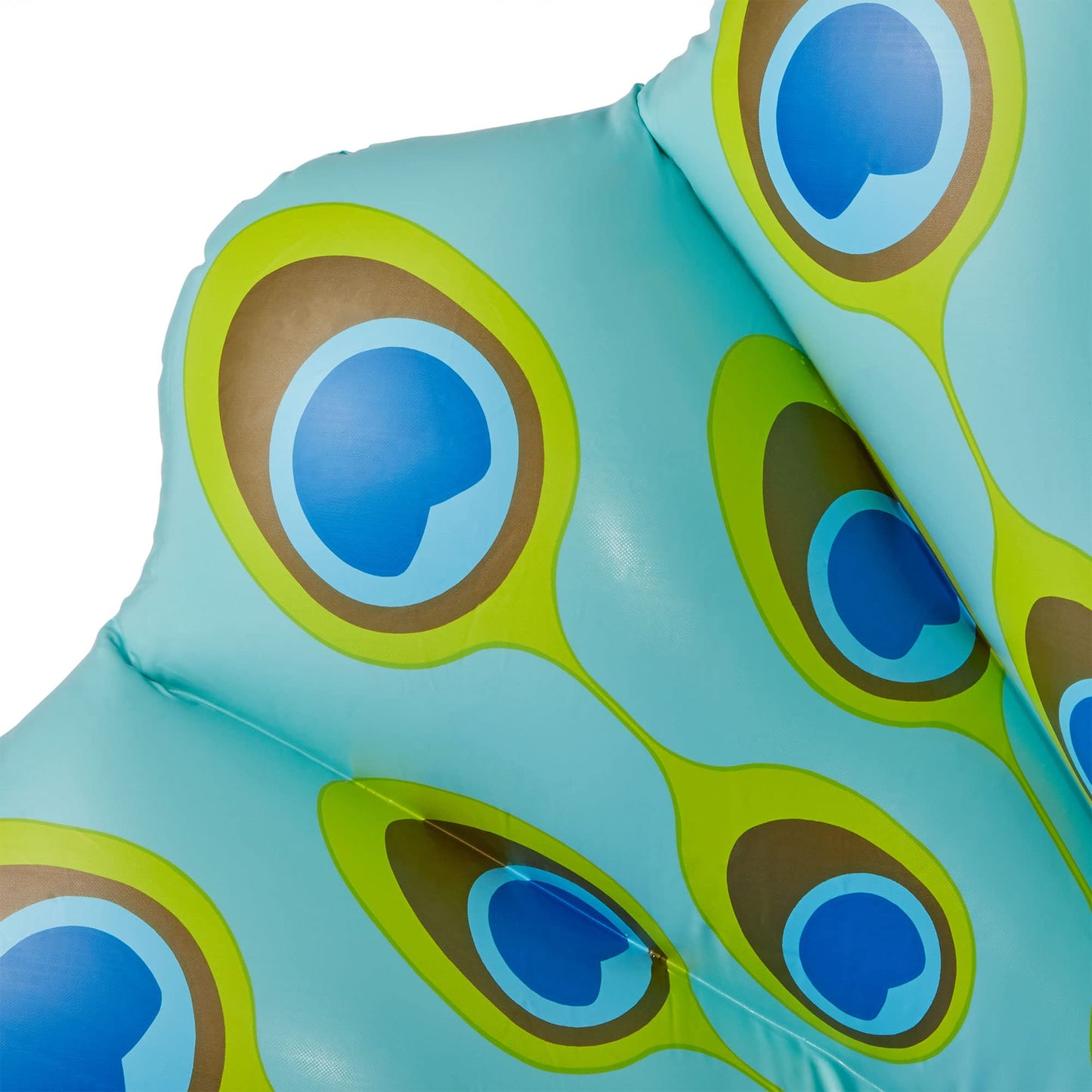 Swimline Giant Peacock enhanced Bird Lounger for Swimming Pools Pool Float  Yellow