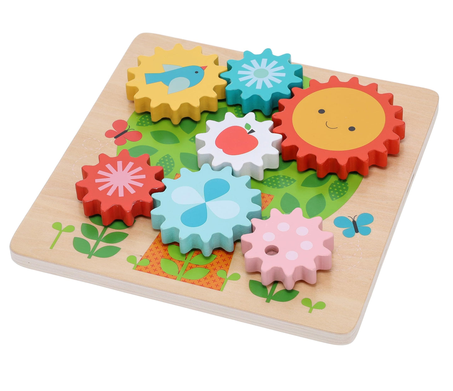 Petit Collage Busy Tree Wooden Twist Puzzle
