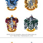 Playhouse Harry Potter Mini Hogwarts House Crests Pack Of Three Perforated Sticker Half-Sheets - 1 Pack