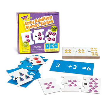 Trend Easy Addition/Sumas Faciles Fun-To-Know Puzzles