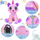 Drawmytoy Coloring Plush Toy With 12 Washable Markers For Little Girls Doodle Dolls Arts And Crafts Soft Diy Washable Doodle Stu