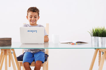 Lexibook - Educational And Bilingual Laptop Spanish/English - Toy For Children With 124 Activities To Learn Mathematics, Dactylography, Logic, Clock Reading, Play Games And Music - Jc598I2