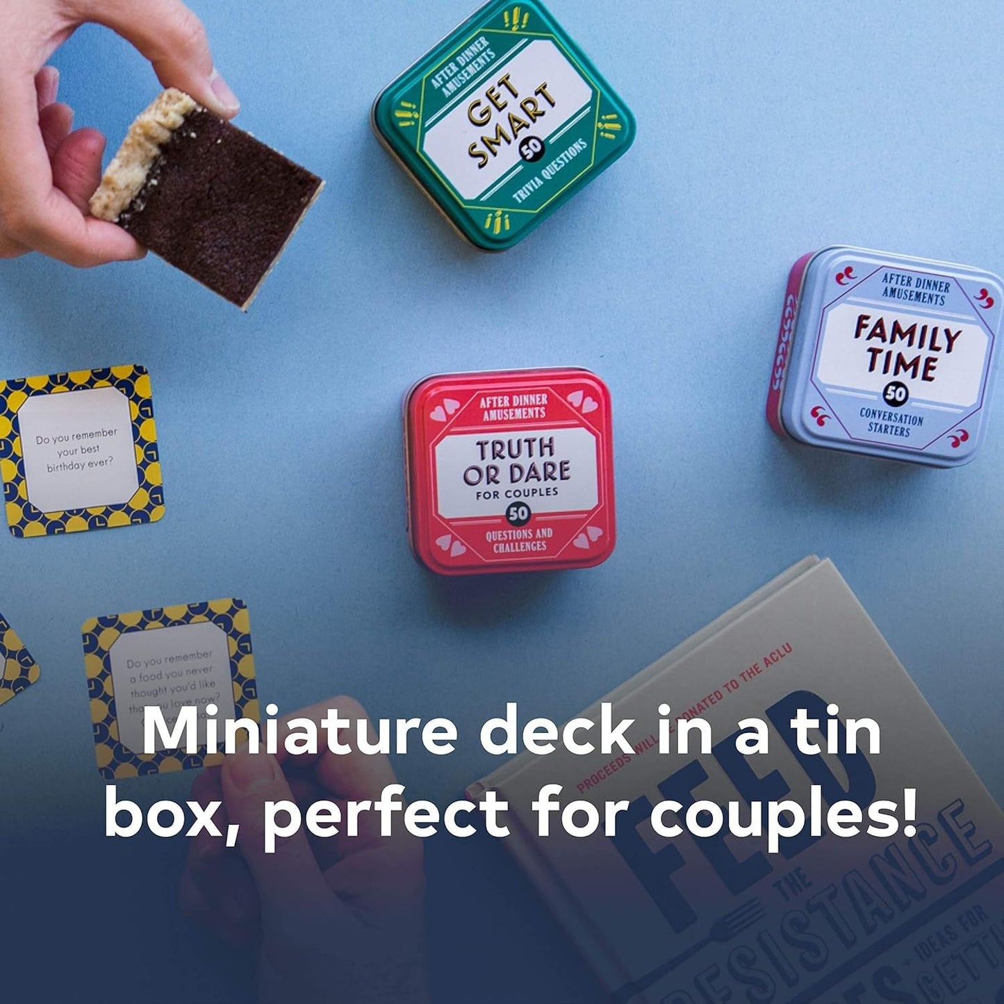 Chronicle Books After Dinner Amusements Card Game - 50 Amusing Dilemmas, 2.5 Inch, Paper - Perfect Gift for Adults and Family