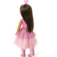 American Girl WellieWishers Ashlyn Doll, 14.5-inch, Pink Leotard, Glitter Skirt, Headband & Boots, Ages 4+