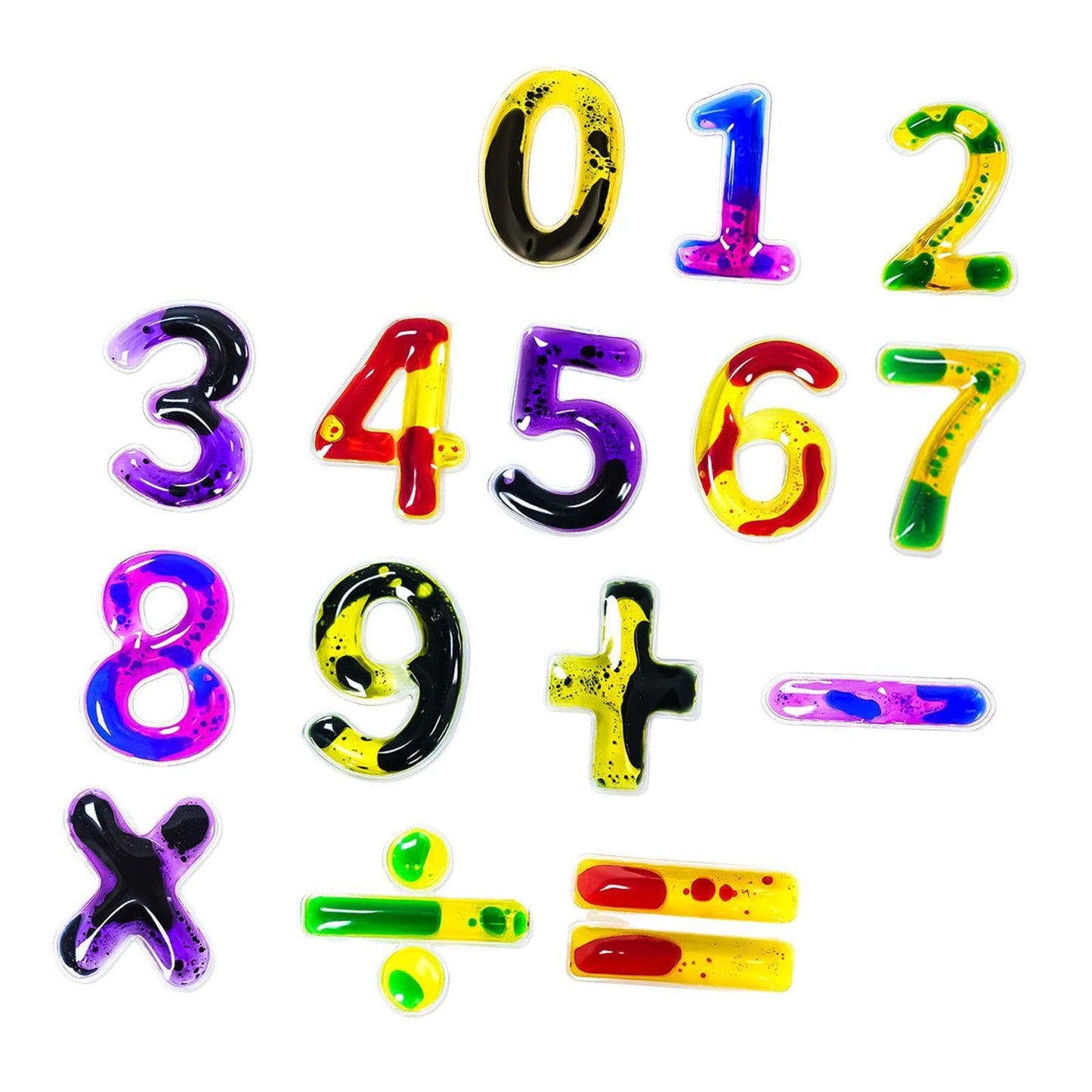 Calandis 15Pcs Sensory Soft Gel Liquid Toys Sensory Toys For Children Boys Girls Kids