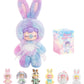 Rolife Nanci Plush Doll Shining Bunny Series  1PC Random Design Cute Rabbit Plush Toy Action Figure  Creative Collectible Toys for Holiday Birthday Gift