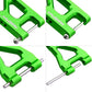 HobbyPark Aluminum Suspension Arms Set (Front and Rear) for Traxxas 1/18 LaTrax Teton Upgrades Desert Prerunner, Replace Parts 7