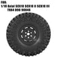 hopsupRC (4PCS) Aluminum 1.9 Beadlock Wheel Rims Heavy Duty for 1/10 Axial SCX10 SCX10 II SCX10 III TRX4 D90 90046.Wheels Rim 1.