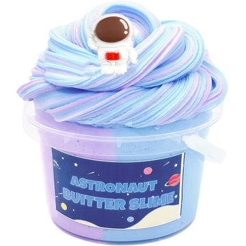 Blue Cake Slime,Non Sticky,Super Soft Sludge Toy,Birthday Gifts For Kids 4-12,Diy Butter Slime Party Favor For Girls & Boys