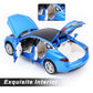 SASBSC Toy Cars Model S Die Cast Metal Model Cars with Door Open Light and Sound Pull Back Car Toys for Boys and Girls 3-12 Year