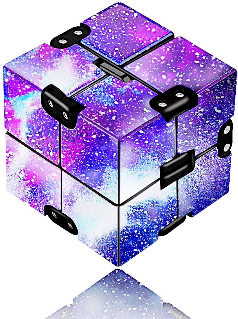 Yomiie Infinity Cube Fidget , Finger Fidget For Adults, Fidget Blocks For Stress Relieving
