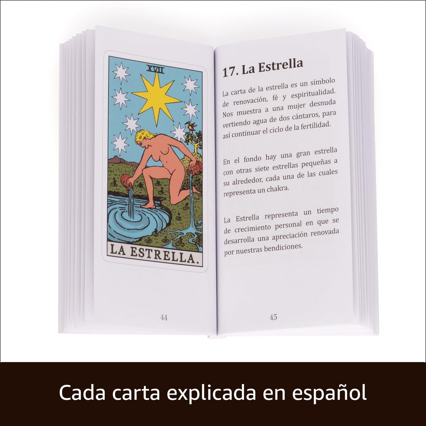 Cartas de Tarot Da Brigh Originales con Guía para Principiantes - Baraja Alternativa a Rider Waite, Tamaño Medio