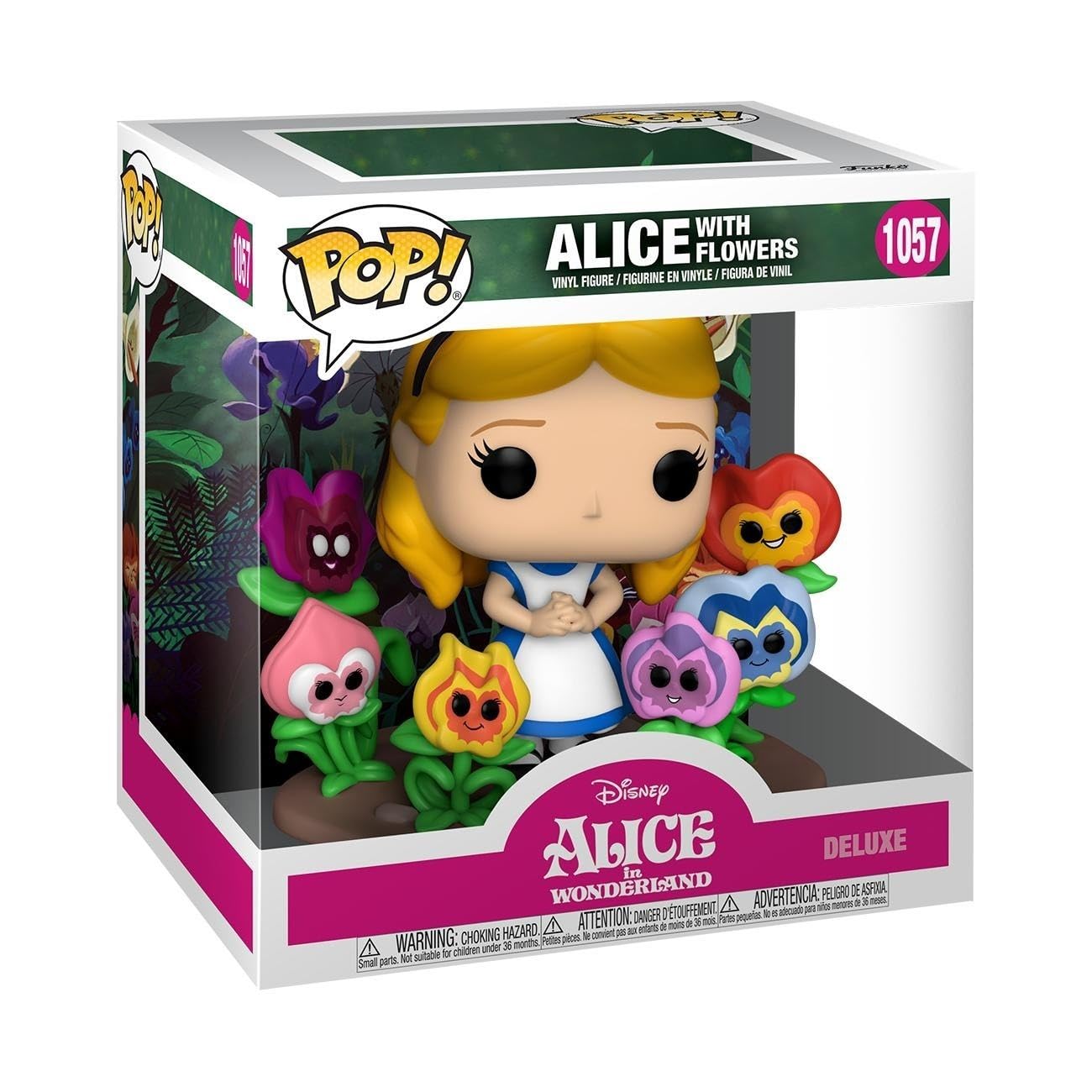Funko Pop Deluxe: Alice In Wonderland 70Th - Alice In Wonderland With Flowers,Multicolor