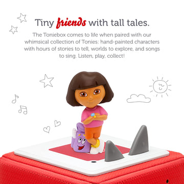 Tonies Dora The Explorer Audio Toy Figurine [English/Spanish]