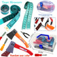 KEJIH 21 Pieces Kids Toy Tool Set and Power Play Tools, Construction Toys Working Tools Educational Pretend Role Play Set with a