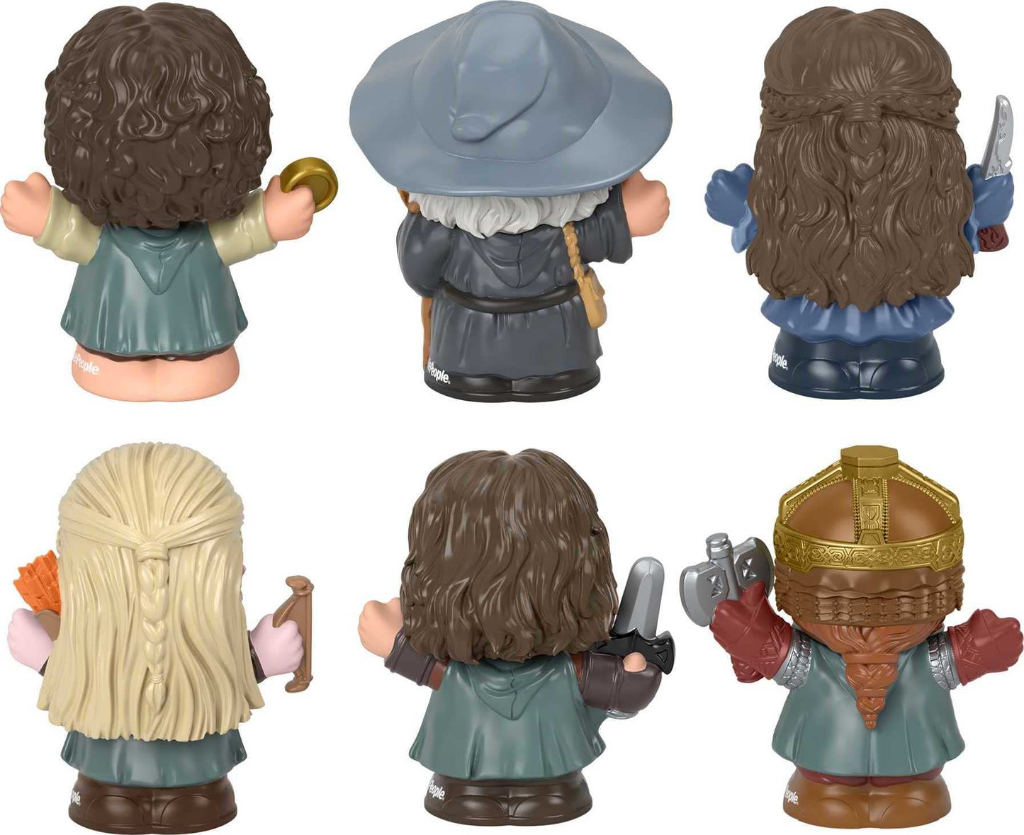 Little People Collector The Lord Of The Rings Movie Special Edition Set For Adults & Fans, 6 Figures In Display Package