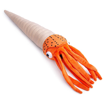 Realistic Cambrian Ancient Organism Cameroceras Plush Toy - Simulation 19'' Lifelike Cambrian Sea Creature Cameroceras Stuffed A