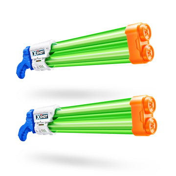 X-Shot Large Dual Stream Water Blaster 2 Pack - Ultimate Water Toy for Kids, Teens & Adults - Perfect for Summer Fun