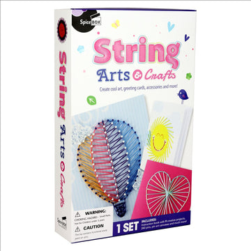 Spicebox Children'S Activity Kits Play Box String Arts & Crafts Age Range 8+, Multicolor (07915)