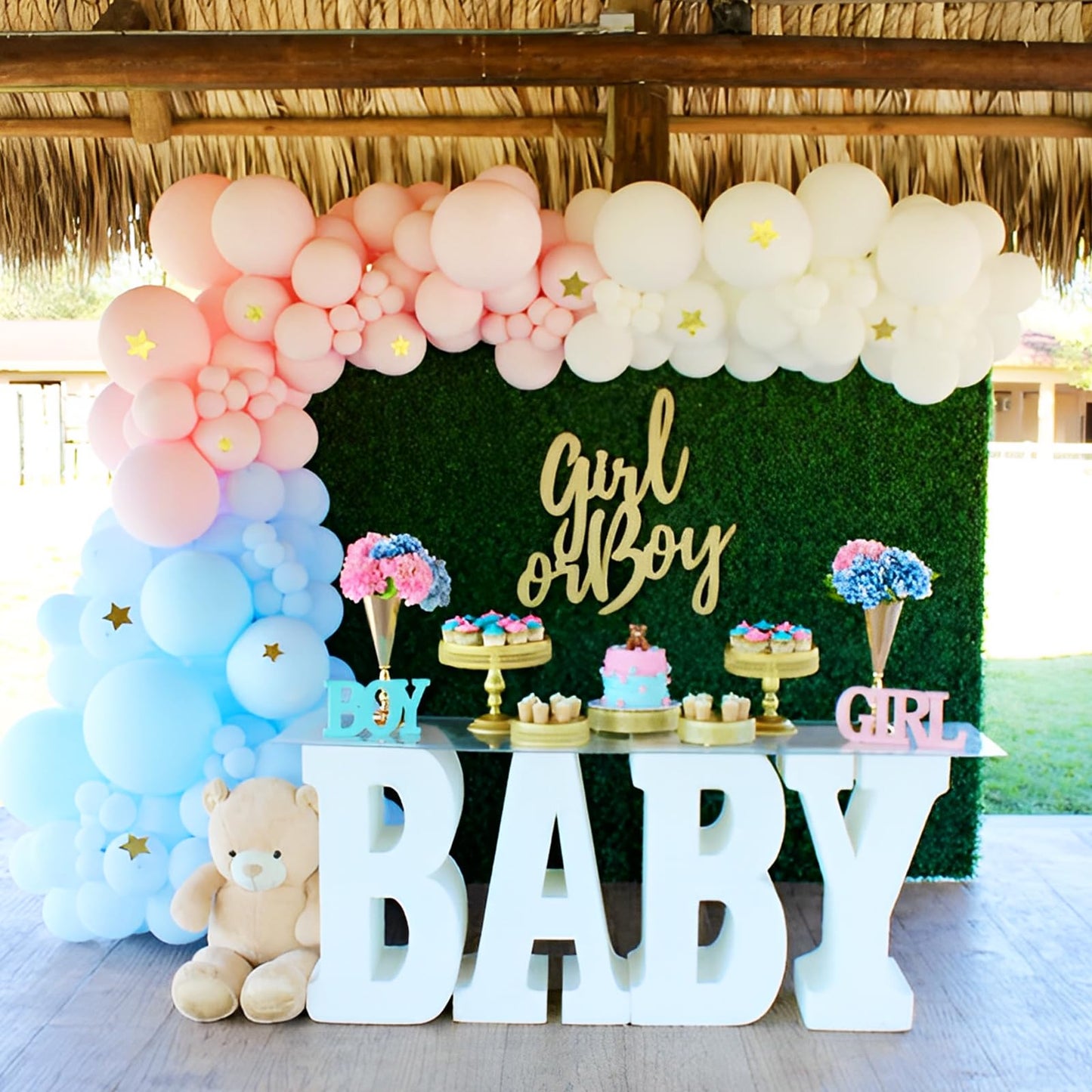 Voircoloria Light Blue Balloons, 66Pack 12Inch Baby Blue Latex Party Balloons For Boys Girls Birthday Party, Baby Shower, Weddin