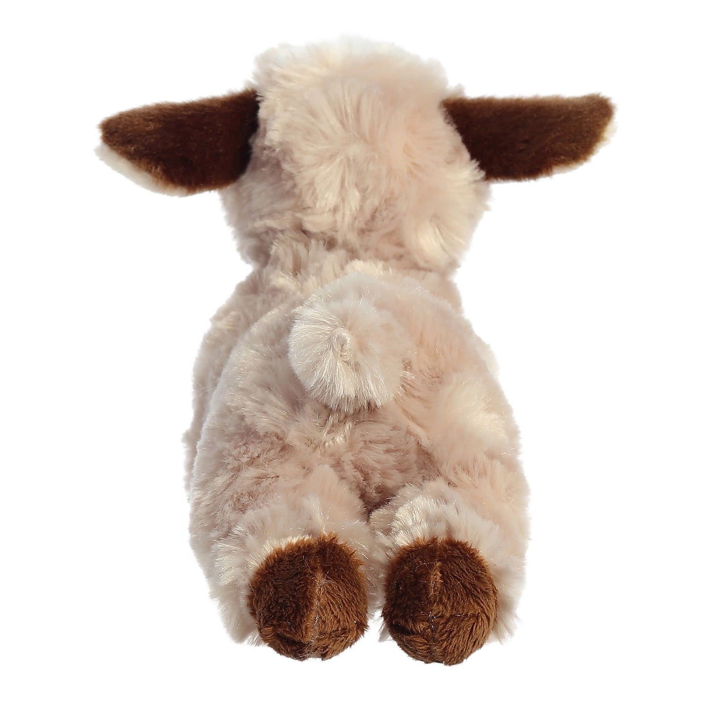 Aurora® Adorable Mini Flopsie™ Paisley Goat™ Stuffed Animal - Playful Ease - Timeless Companions - Brown 8 Inches