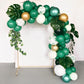 Voircoloria Dark Green Balloons, 66Pack 12Inch Green Latex Party Balloons For Birthday, Graduation, St. Patrick'S Day, Christmas
