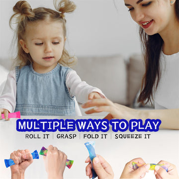 Oaaxbbecco Fidget Toys Set-Stress Relief And Relieve Anxiety Toys For Kids And Adults-Marble Mesh (12 Pieces)