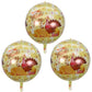 Hadckja Turkey Balloon Thanksgiving Balloons 4D Turkey Balloons For Fall Harvest Thanksgiving-Themed Party Birthday Party Suppli