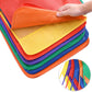 KUUQA Kids Art Apron - 6 Colors, 2 Pockets, 13 x 19, Ideal for Painting, Crafts, Home, Kitchen, Classroom Supplies