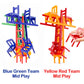 Weofferwhatyouwant - Chairs And Ladders Family Game - Stacking Balance Game. 44 Individual Pieces