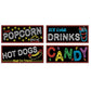 Neon Food Sign Cutouts