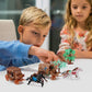 Liberty Imports 58 Pcs Wild West Cowboys And Indians Plastic Figures Play Set, Educational Toys Bucket Of Native American Indians Plastic Action Soldiers Figurines And Accessories