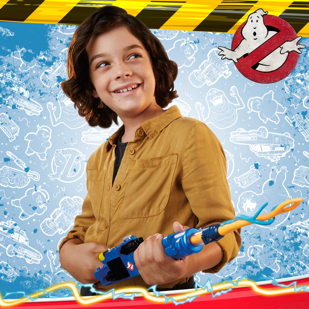 Ghostbusters Movie Proton Blaster Roleplay Toy, Classic Blue Costume Gear For Kids Ages 5 And Up, Great Gift For Kids, Collectors, And Fans