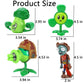 JHESAO 7 PCS Plants and Zombies Toys Action Figures PVZ Toys Set 1 2 Series Great Gifts for Kids and Fans Birthday and Christmas Party
