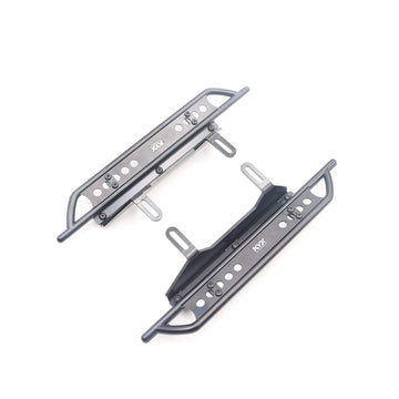 KYX Racing Side Step Running Boards Foot-Plate for 1/10 RC Crawler Redcat Gen8 Scout II (Aluminum)
