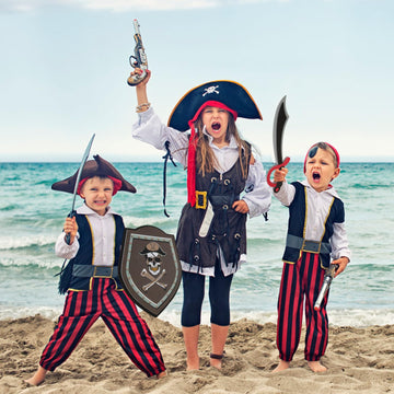 RICHNESS Kids Toy decorative replica blades and Shields Foam Play decorative replica blade and Shield Toy  for Kids Dress Up and Costumes Pack of 2