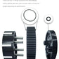 VICRAZZE Sealed Differential Case CNC Machined with Hardened Steel cog Differential Gear for 1/10 Traxxas Stampede, Rustler, Ban