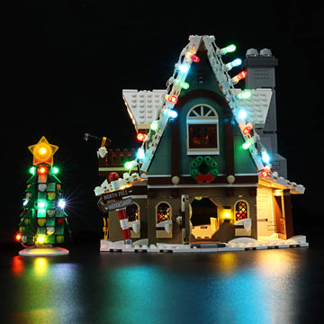 Lightailing Light Set For (Elf Club House Building Blocks Model - Led Light Kit Compatible With Lego 10275(Not Included The Model)